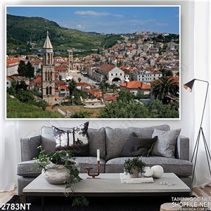 Tranh đất nước của những lâu đài in uv