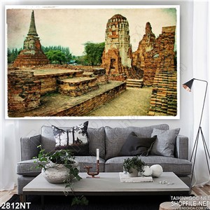 Tranh di tích cổ xưa treo tường