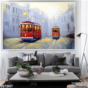 Tranh những tuyến đường xe buýt in uv