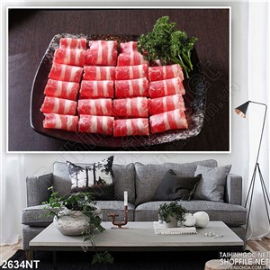 Tranh đĩa bò cuốn trang trí phòng