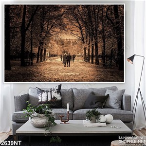 Tranh bóng tối trên con đường rừng