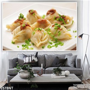 Tranh món sủi cảo treo tường