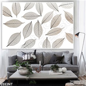 Tranh vẽ những chiếc lá bay