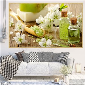 Tranh thiên nhiên in uv spa