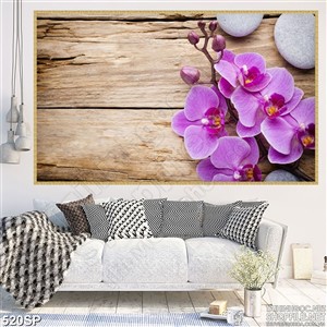 Tranh in uv hoa lan đẹp nhất