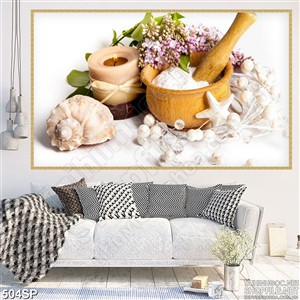 Tranh wall muối tắm thơm