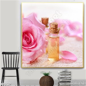 Tranh hoa hồng và dầu oliu mới nhất