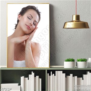 Tranh cô gái và giấc ngủ vàng