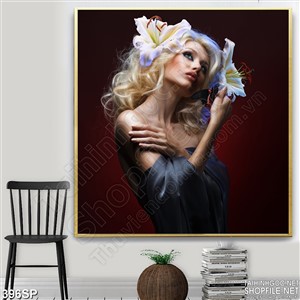 Tranh mới nhất hoa lily đẹp