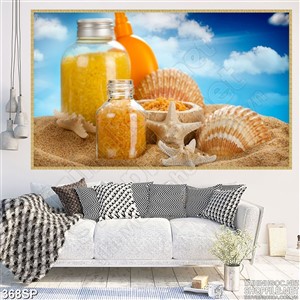 Tranh đẹp muối khoáng thơm spa