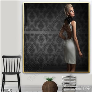 Tranh in uv người phụ nữ gợi cảm