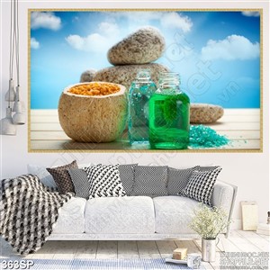 Tranh jpg đẹp cho spa