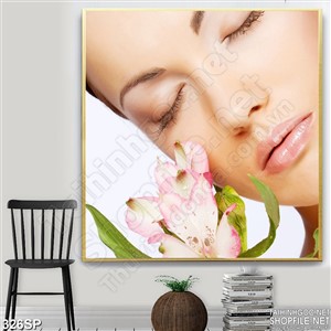 Tranh spa cô gái jpg