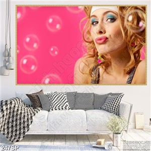 Tranh spa cô gái đẹp nhất