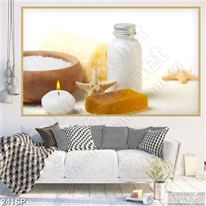 Tranh in uv đẹp cho spa