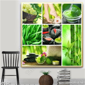 Tranh ghép spa mới nhất in wall
