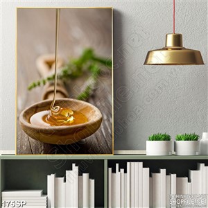 Tranh in spa mật ong vàng tinh khiết