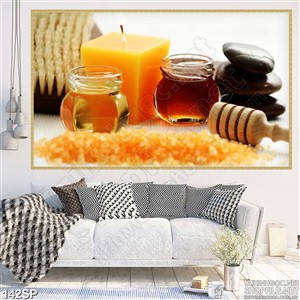 Tranh spa sự ngọt ngào của mật ong