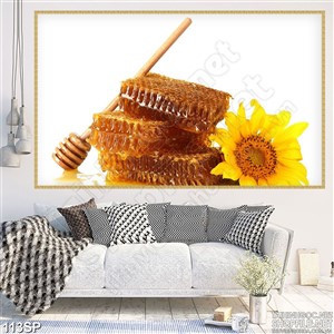 Tranh jpg spa mật ong làm đẹp da