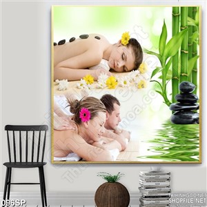 Tranh spa thư giãn in uv