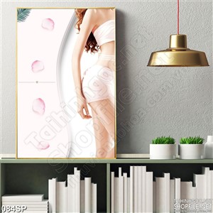 Tranh psd đường cong spa