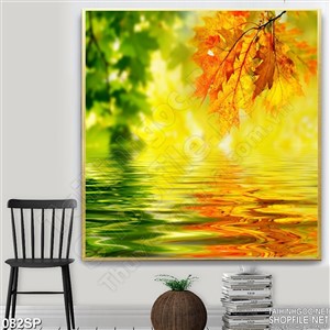 Tranh spa lá mùa thu