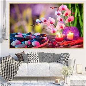 Tranh jpg hoa lan lấp lánh