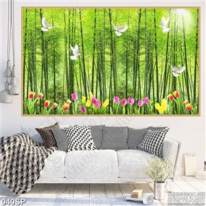 Tranh spa cảnh thiên nhiên mới nhất