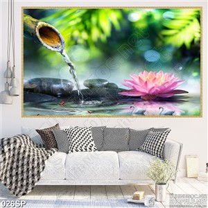 Tranh spa cảnh đẹp in wall