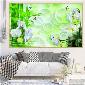 Tranh spa cành trúc đẹp nhất