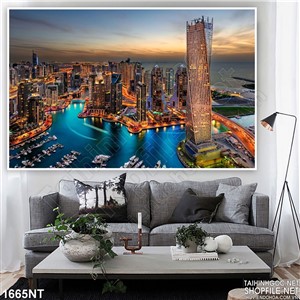 Tranh thành phố trong mơ