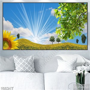 Tranh ánh sáng pha lê