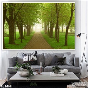 Tranh đi vào rừng sâu