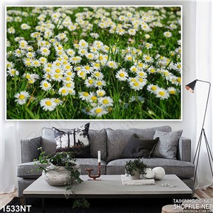 Tranh vườn hoa dại