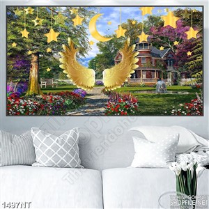 Tranh đôi cánh thiên thần