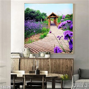 Tranh đường hoa trím