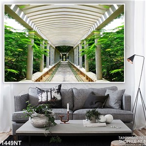 Tranh hành lang rập mái