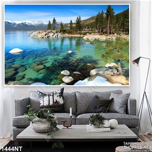 Tranh biển đá cuội