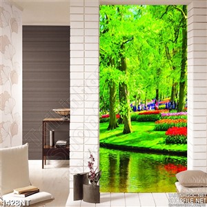 Tranh khu rừng rậm