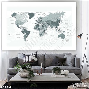 Tranh bản đồ thu nhỏ