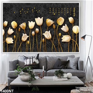 Tranh hoa tươi xinh