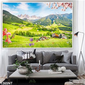 Tranh khu rừng thần tiên