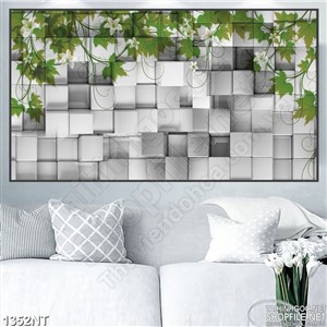 Tranh hoa leo tường