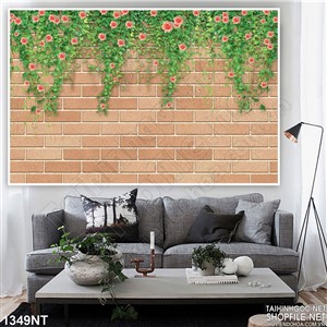 Tranh tường hồng