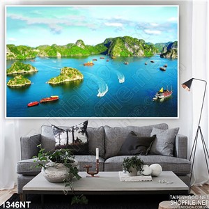 Tranh vịnh hạ long