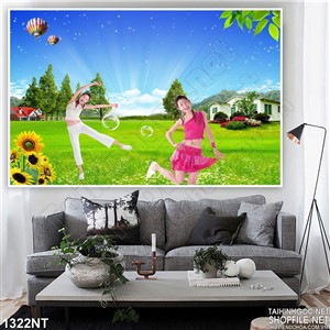 Tranh thiên nhiên và con người