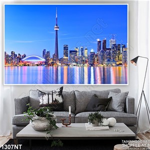 Tranh thành phố sắc màu