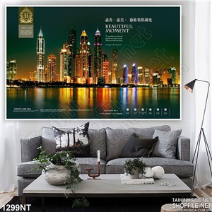 Tranh thành phố ngàn sao