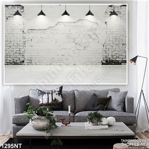 Tranh ngọn đèn bên tường