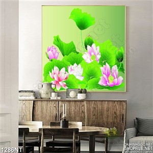 Tranh hoa sen